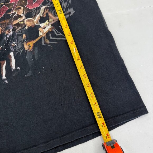 ACDC Black Ice Tour Black Cotton Graphic Band T Shirt Adult size Medium - Picture 8 of 8